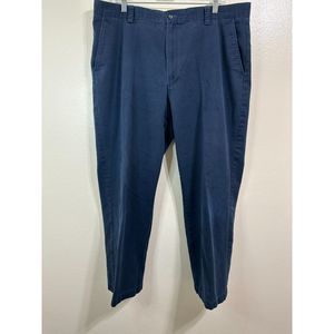 Dockers Recode Men's Casual Flat Front Blue Chino Pants, Size 40x30